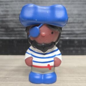 Little‎ Tikes Pirate Boy Replacement Figure Blue Hat Water Table Toy 3.5in